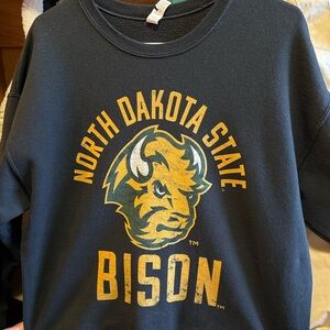 North Dakota State Bison Black Sweatshirt